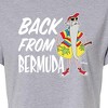 Women's - Disney - Straight Outta Bermuda Cropped Graphic T-Shirt - 2 of 4