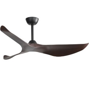 BestParts 52" Indoor Ceiling Fan with 6-Speed Remote Control - 3 ABS Blades - 1 of 4