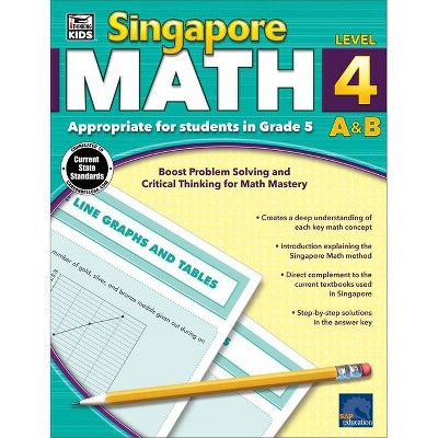 Singapore Math, Grade 5 - (Paperback)