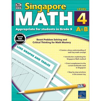 Singapore Math, Grade 5 - (Paperback)