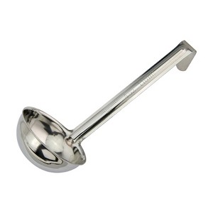 Winco 1-Piece Ladle, Stainless Steel, 6" handle - 1 of 1