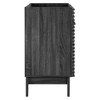 Modway Render 35" MDF and Particleboard Bathroom Vanity Cabinet in Charcoal - 2 of 4