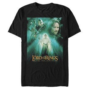 Men's The Lord of the Rings Two Towers Hero Group T-Shirt - 1 of 4