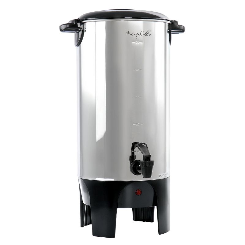 MegaChef 50 Cup Stainless Steel Coffee Urn, 4 of 8