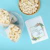 Big Dot of Happiness Wildflowers Thank You Paper Treat Bags, Bridal Shower or Wedding Candy Bags, Greaseproof White Sandwich Cookie Bags - 25 Count - 3 of 4