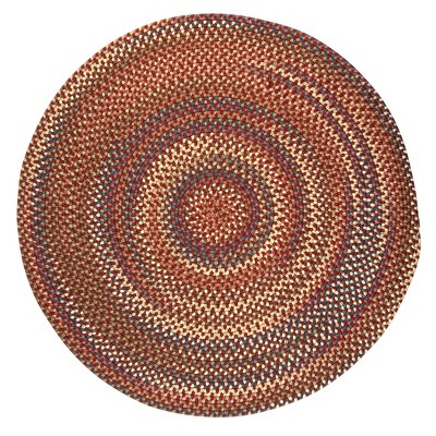 Colonial Mills Cedar Cove - Rust 5 Ft round Round Rug Indoor 65% Nylon/35% Polypropylene