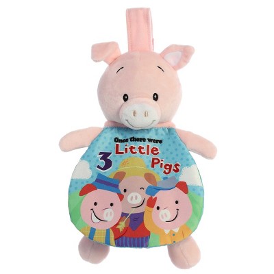 ebba Small 3 Little Pigs Story Pals Educational Baby Stuffed Animal Multicolor 9"