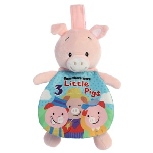 ebba Small 3 Little Pigs Story Pals Educational Baby Stuffed Animal Multicolor 9" - 1 of 4