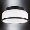 Urban Ambiance Luxury Modern Indoor Ceiling Light,  5-1/8''H x 11-1/4"W x 11-1/4''D,  Matte Black Finish, UHP4772 - 3 of 4