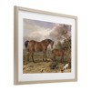 Stupell Industries Wild Dogs & Horses Traditional Framed Print Under Glass Art - 2 of 4
