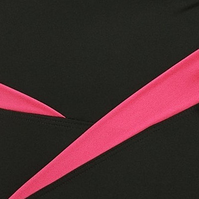 black/fuchsia