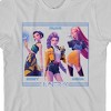 KPop Demon Hunters Huntrix on White Short Sleeve Kids T Shirt - 2 of 3