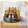 10" Rotating Spice Rack Turntable Organizer, Countertop Storage for Kitchen, Fridge, Vanity, Pantry, Under Sink. - 3 of 4