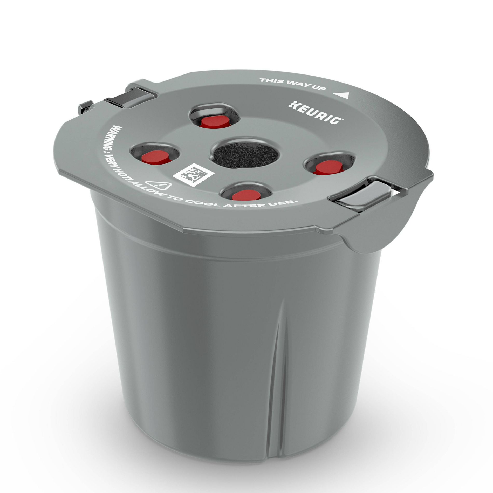 Keurig My K-Cup 3.0 Reusable Coffee Filter, Eco-friendly Gray