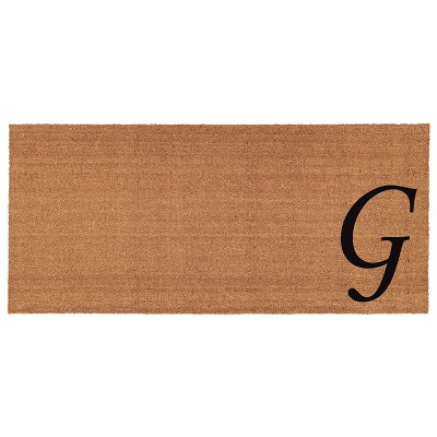 Calloway Mills 153622448G Urban Chic Monogram Doormat 2 ft. x 4 ft. (Letter G)