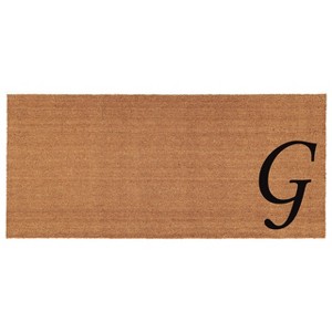 Calloway Mills 153622448A Urban Chic Monogram Doormat 2 ft. x 4 ft. - 1 of 4