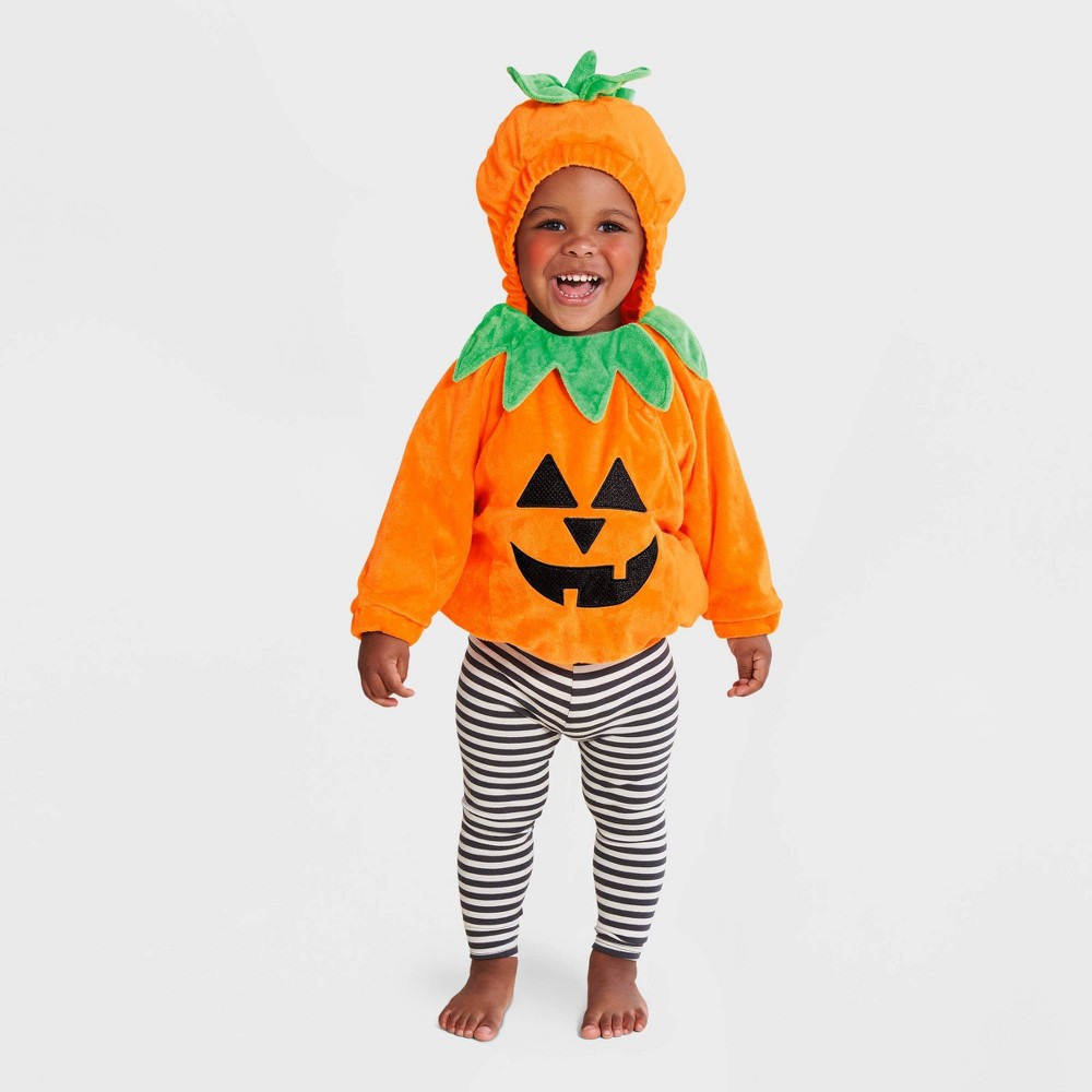 Infant Halloween Costume Pullover Top Pumpkin 12-18M - Hyde & EEK! Boutique™