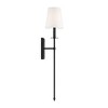 Savoy House Monroe 1 - Light Wall Light in  Matte Black - 4 of 4