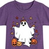 Girls' - Instant Message - Fall Fitted Short Sleeve Graphic T-Shirt - 2 of 4