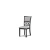 New Classic Furniture, Gia Gray Wood Dining Chair with Fabric Seat (Set of 4) - 2 of 4