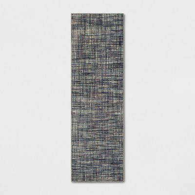 Woven Gridlines with Thin Stripe Rug - Threshold™