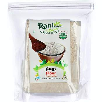 Organic Ragi (Red Millet) Flour - Rani Brand Authentic Indian Products