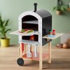 Teamson Kids My Little Helper Pizza Oven & 24 pc. Accessory Set, Gray/Natural - 2 of 4