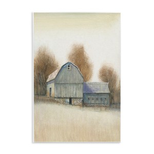 Stupell Industries Vintage Barn Autumn Tones Wall Plaque Art - 1 of 4