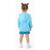 Disney Princess Toddler Sweatshirts Frozen Elsa and Anna Hoodie Graphic Pullover Tops - 4 of 4
