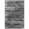 Washable Vintage Printed Rug Non Slip Low Pile Rug Retro Throw Floor Cover Foldable Indoor Carpet for Living Room Bedroom - 4 of 4