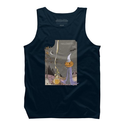 Men's Design By Humans Halloween magic brewery By runcatrun Tank Top