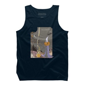 Men's Design By Humans Halloween magic brewery By runcatrun Tank Top - 1 of 2