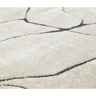Cadence Marble Cream 5' x 7' Stain-Resistant Area Rug
