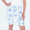 erika Women's Joey 10" Bermuda Short | Blue Tropical - 2 of 4