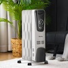 Costway 1500W Electric Oil Filled Radiator Space Heater 5.7 Fin Thermostat Room Radiant - 2 of 4