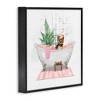 Stupell Industries Chic Yorkie Dog in Bubble Bath, 24" x 24" - 3 of 4