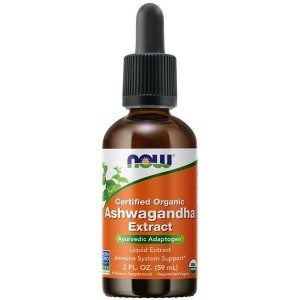 Certified Organic Ashwagandha Extract by Now Foods  -  2 oz Liquid - 1 of 1