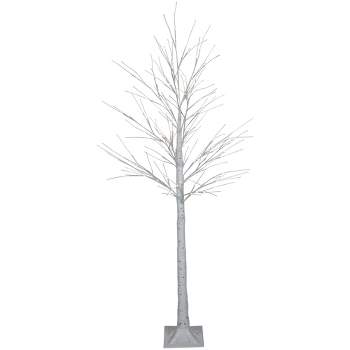 Northlight 4' LED Lighted White Birch Christmas Twig Tree - Warm White Lights