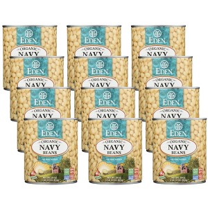 Eden Foods No Salt Added Organic Navy Beans - Case of 12/29 oz - 1 of 4