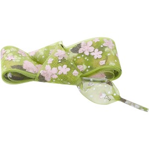 INSPIRE CHIC Fantasy Snow Gauze Transparent Tie Printing Shoelace 1 Pair - 1 of 4