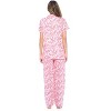 Casual Nights Women's Short Sleeve Floral Pajama Set - 4 of 4