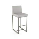 Derry Counter Height Barstool Polyester Gray - Amisco