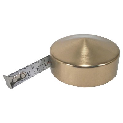 gold tape measure