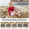 Luxury Washable Rug - Abstract Marble Non-Slip Accent Rug for Living Room & Kitchen - 2 of 4