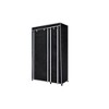 vidaXL Folding Wardrobe Clothes Rack Storage Home Organizer - 3 of 4