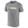 NFL Los Angeles Chargers Men's Gray Athleisure T-Shirt - image 2 of 3