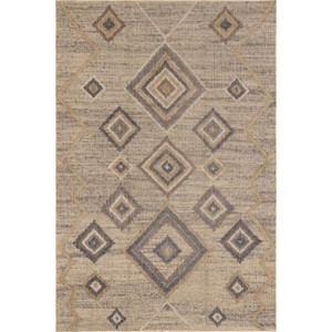 Nuloom Jonie Bohemian Easy-Jute Machine Washable Indoor Area Rug - 1 of 4