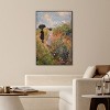 Art Remedy A Stroll through the Flowers Impressionism Wall Art Framed - 2 of 4