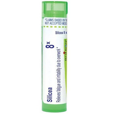 Silicea 8X by Boiron Homeopathic Single Medicine For Stress & Sleep  -  80 Pellet