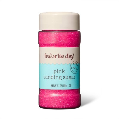 Pink Sanding Sugar - 3.7oz - Favorite Day™